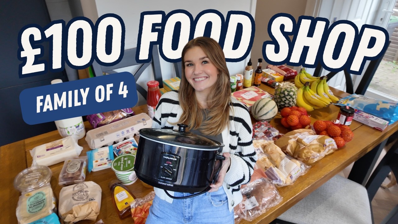 Продуктовый магазин на 100 фунтов стерлингов - для семьи из 4 человек, Великобритания