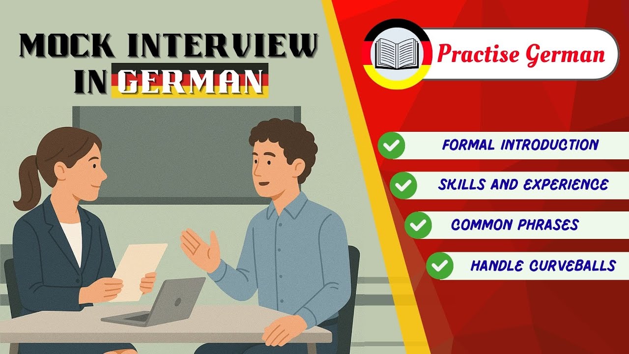 Electrician Job Interview in Germany 🇩🇪 | Bau & Handwerk Interview Deutsch