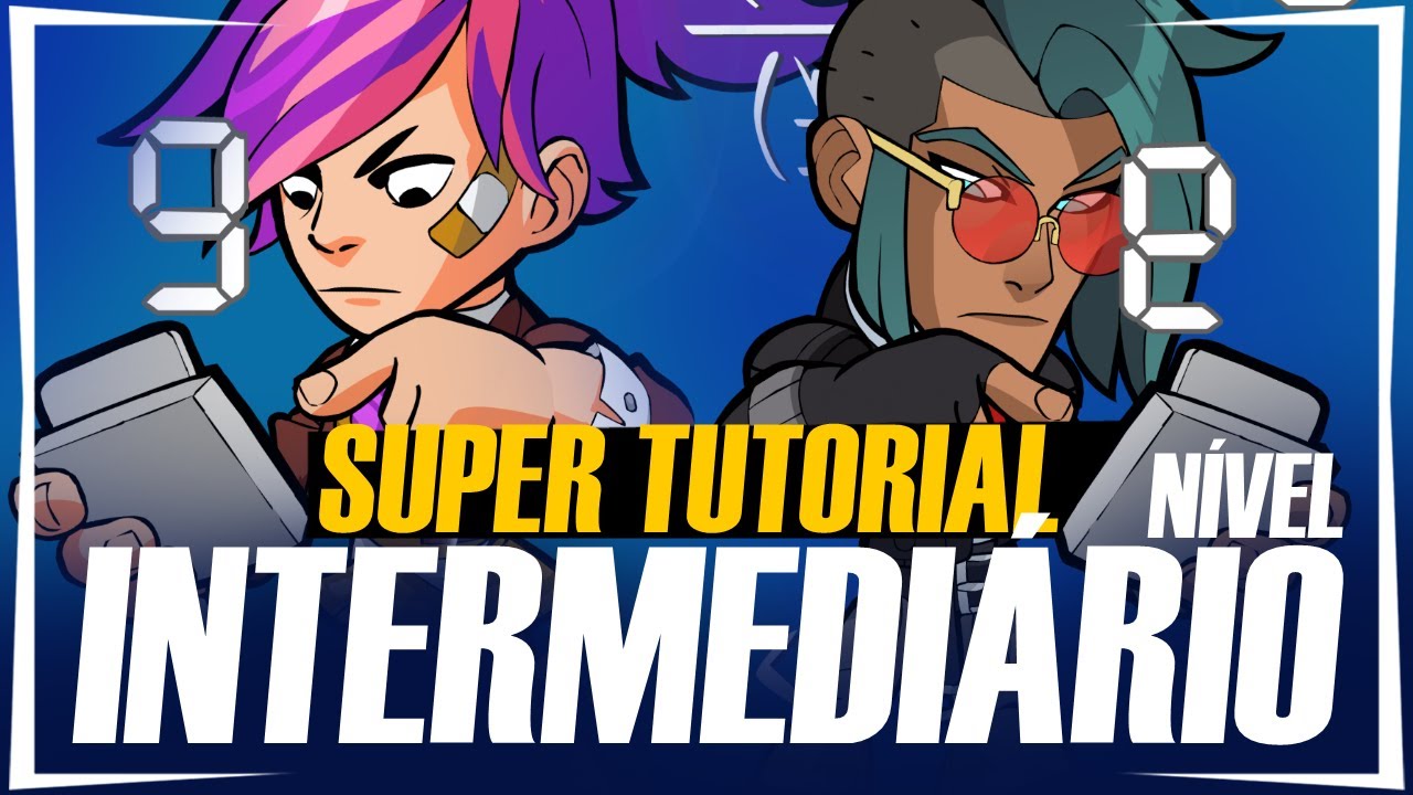INTERMEDIÁRIO - Se você não aprender a jogar BRAWLHALLA com esse vídeo, DESISTA