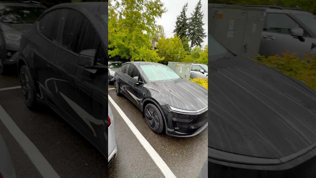 2025 Tesla Model Y Refresh Exterior | Diamond Black Color Option