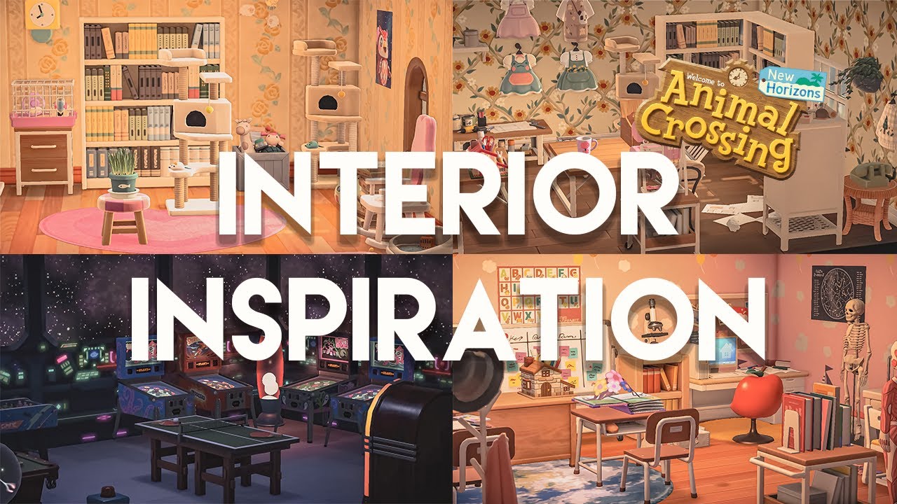 House Interior Design Inspiration / Animal Crossing New Horizons