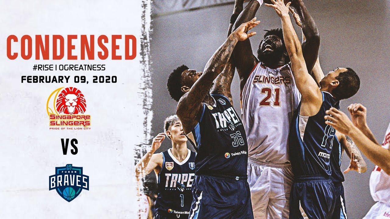 Singapore Slingers v Taipei Fubon Braves | CONDENSED HIGHLIGHTS | 2019-2020 ASEAN Basketball League