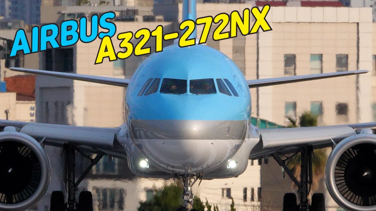 Korean Air Airbus Takeoff Process Video | 4k 60p asmr