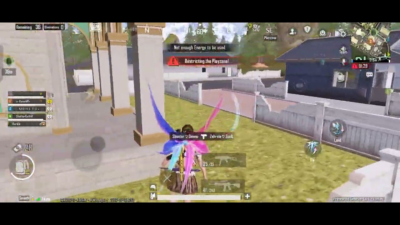 Butterfly 🦋 and finish enemy 💣 first 🥇