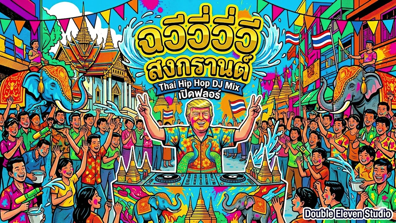 💦 สงกรานต์ SONGKRAN  2026 | Thai Hip-Hop DJ Mix- Double Eleven Studio [official audio]