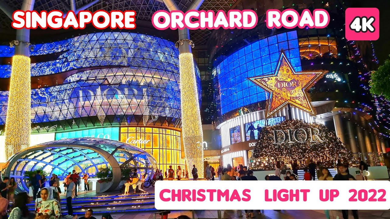 Singapore Orchard Christmas Light Up 2022 | Singapore Christmas 2022 | Orchard Road Christmas 2022