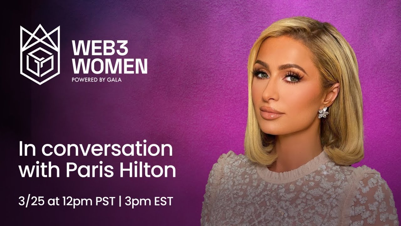 Web3 Women in Conversation - Paris Hilton