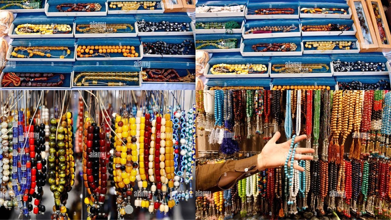 Original Stones Rosary | Qeemti Pathar Sa Bani Tasbeeh | Wholesale Tasbih | Precious Stones Tasbeeh
