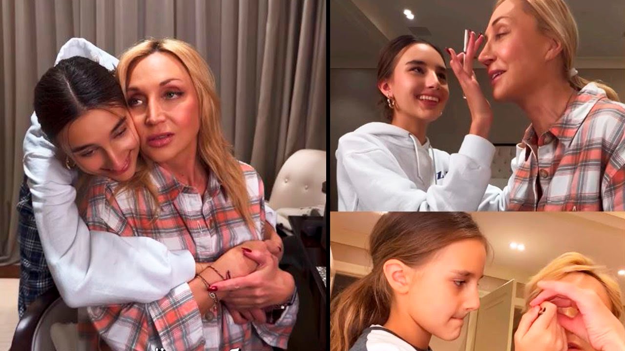 Дочка Кристины Орбакайте Клавдия Земцова сделала модный макияж для Звездной матери