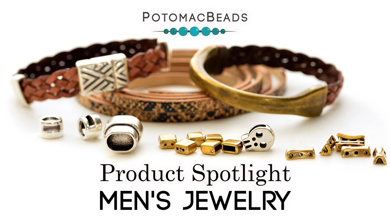 A Male Perspective: Men's Jewelry - Jewelry Making Spotlight by PotomacBeads