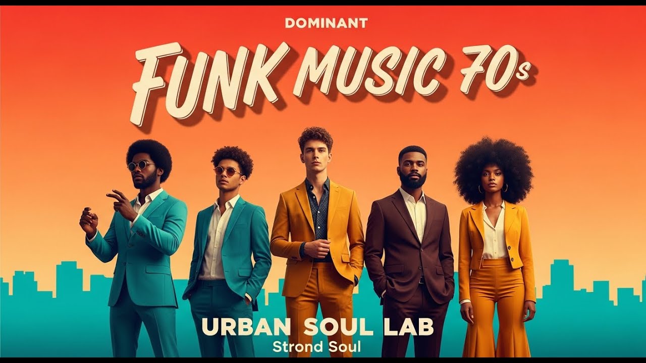 Urban 70s Funk Session 🌆 Soul Background Music Mix