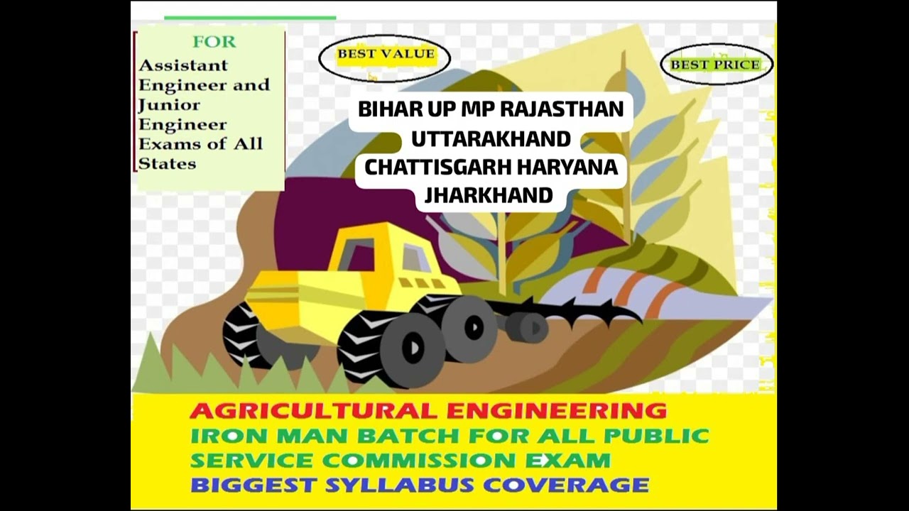 BIHAR BPSC BAO AGRICULTURAL ENGINEERING COACHING BPSC BAO COACHING BPSC BAO BATCH JOINING LINK BELOW