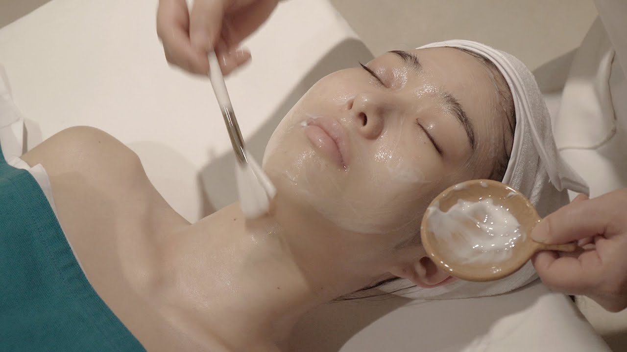 [Massage ASMR] 모공축소에 좋은 재생관리 / Facial massage / Korean Spa aroma massage