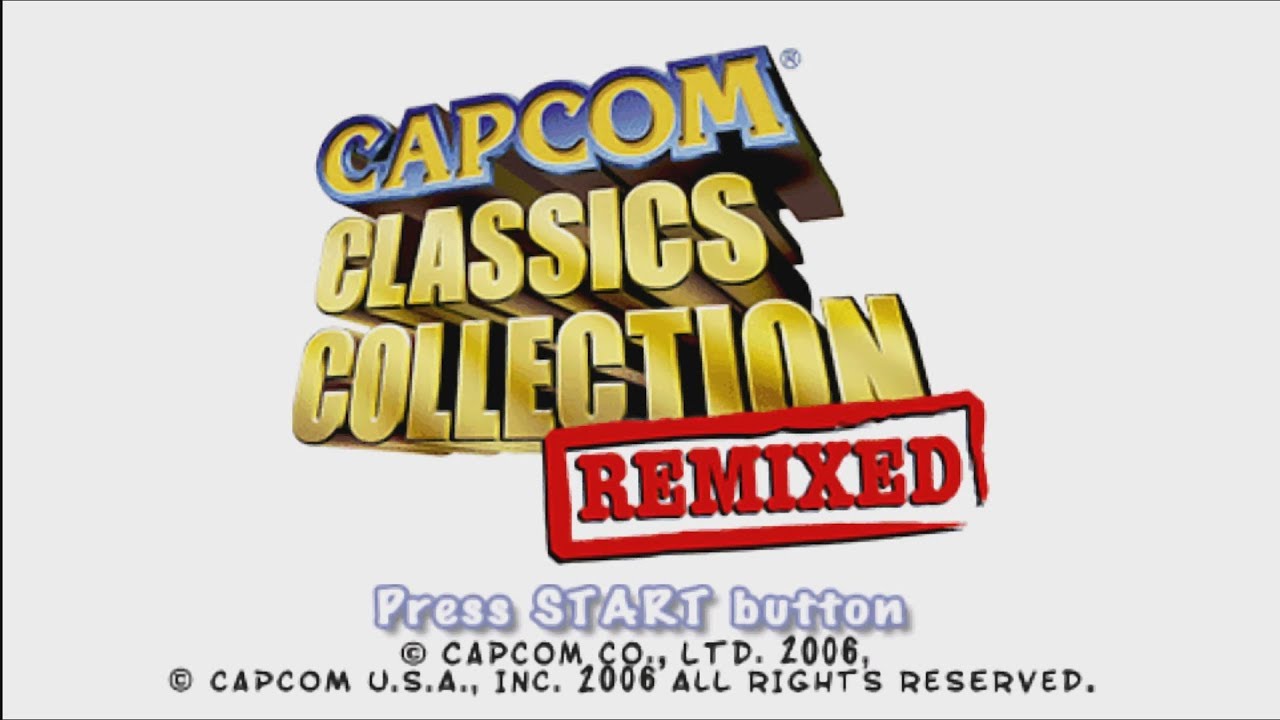 Capcom Classics Collection Remixed PSP Framemeister