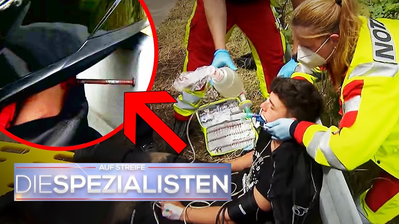 OMG! Nagel im Nacken: Gravierender MOTORRADUNFALL eines 18-Jährigen 🏍️ | Die Spezialisten | SAT.1