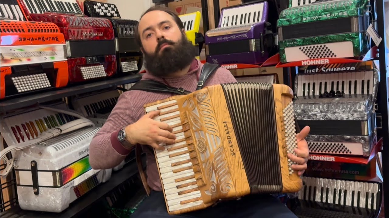 French Afternoon at “LIBERTY BELLOWS” Accordion Shop, Stanislav Culcicovschi