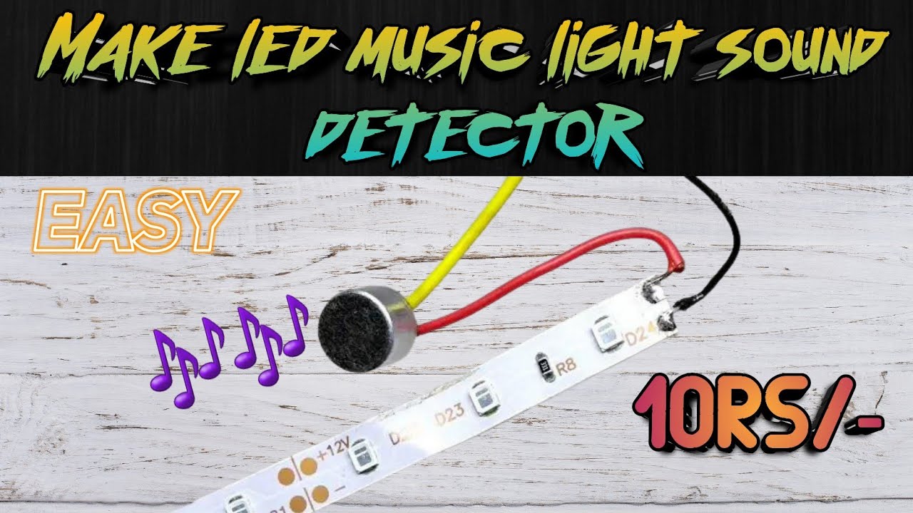 How to make music reactive led | 3.7v li-ion battery | diy analog vu meter | led vu meter kit