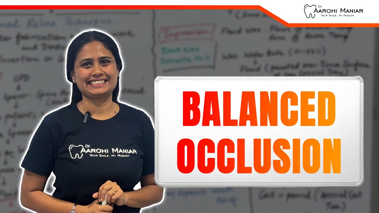 Balanced occlusion in complete dentures
