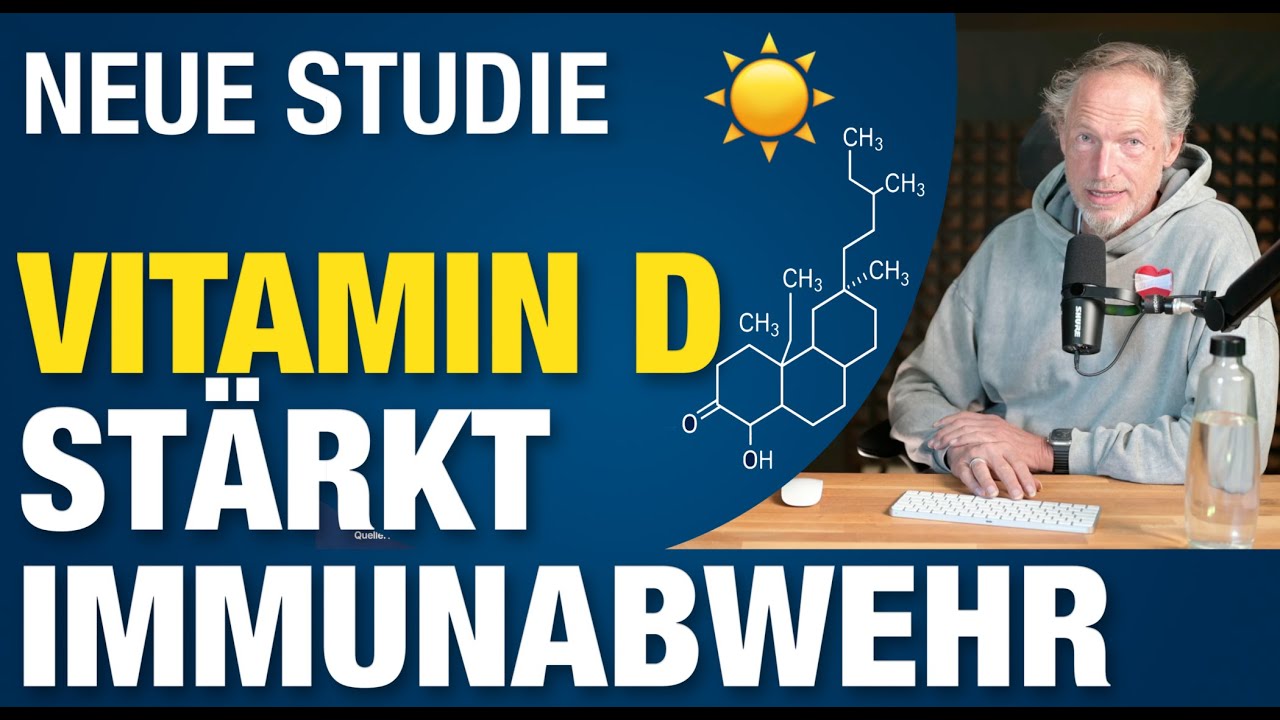 📝 Neue Studie: Vitamin D st&auml;rkt Immunabwehr gegen COVID-19 🦠 &ndash; Was du wissen musst!⛑️ 🙏