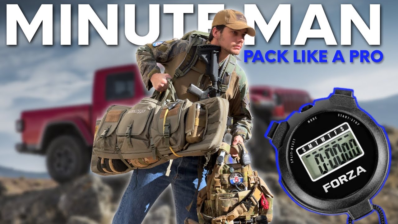I Got Tired of Forgetting Gear—So I Built This System; 4 Step Minute Man