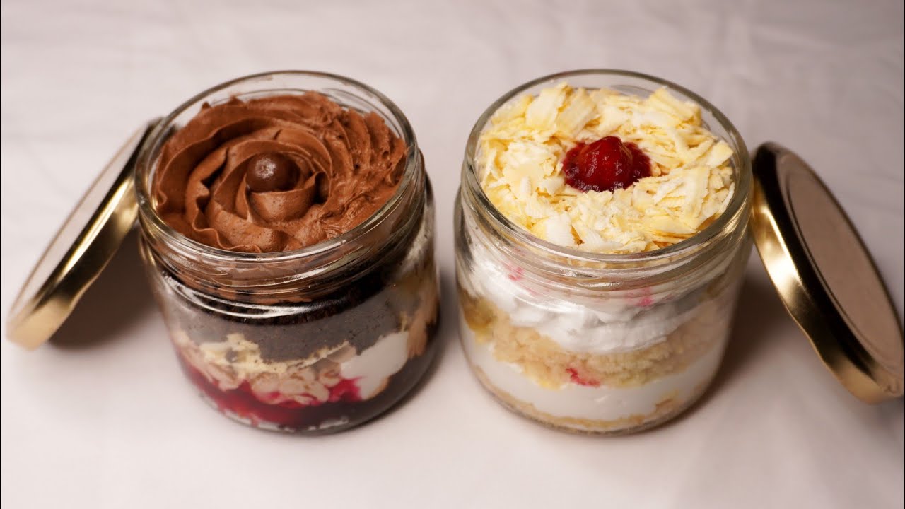 Learn How To Make Jar Cake | Kids Favourite Jar Cake Recipe -  Eggless & Without Oven