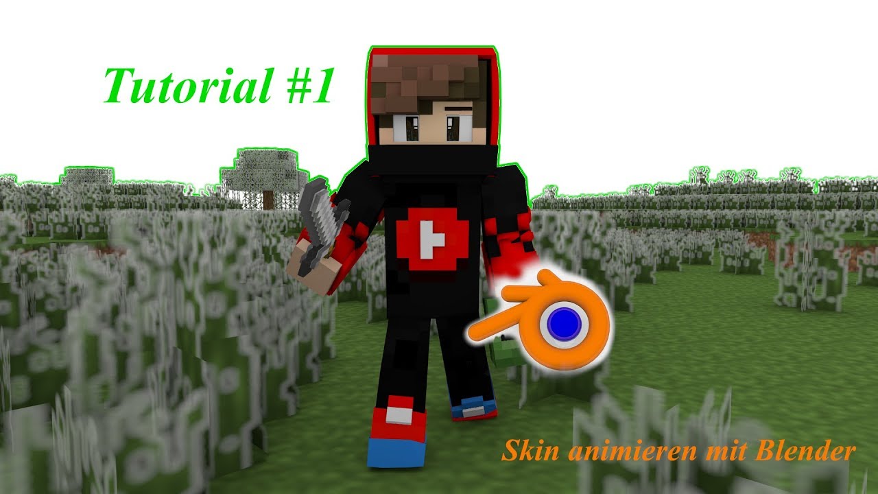 Kostenlos Minecraft Skin Animieren (Blender)