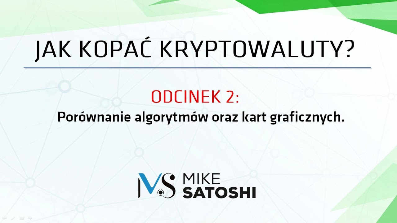 Porównanie algorytmów oraz kart graficznych (GPU) - Jak kopać kryptowaluty #2