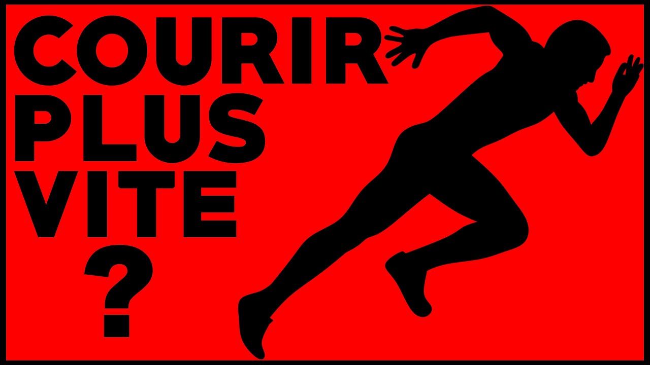Tu veux courir PLUS VITE?! Utilise la charge optimale! (sled, chariot, profil force vitesse, sprint)