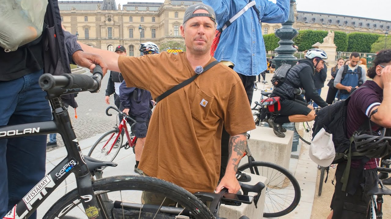 🔥@TerryB Group Line - Paris on a Road Bike