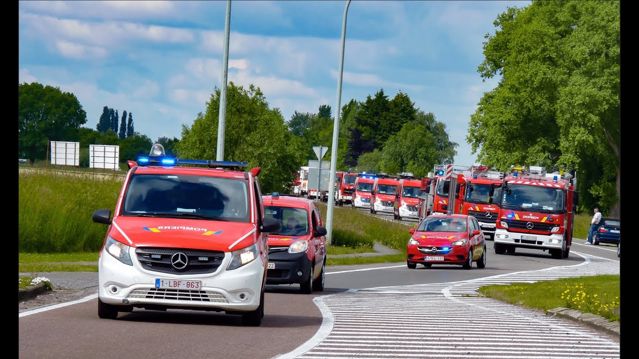 Déménagement des pompiers zone de secours wapi