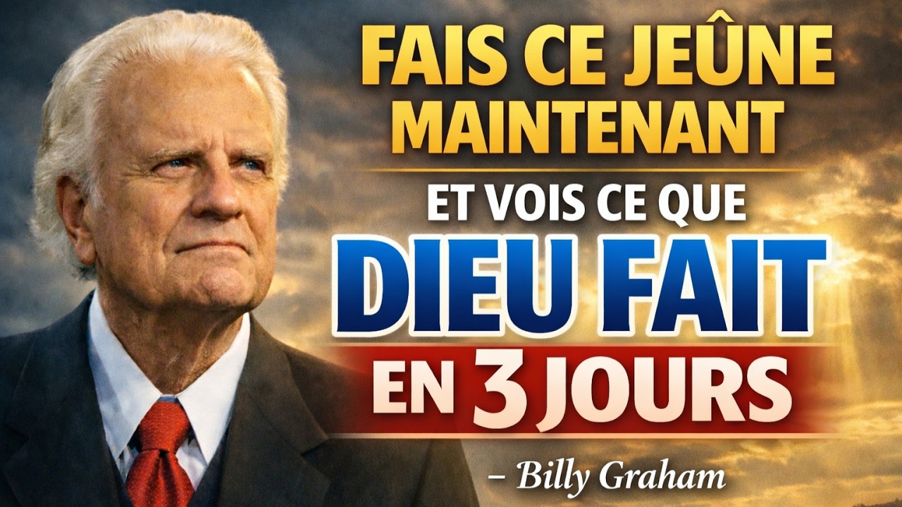 LE JEÛNE SECRET qui FORCE les portes du CIEL à s’ouvrir IMMÉDIATEMENT - Billy Graham