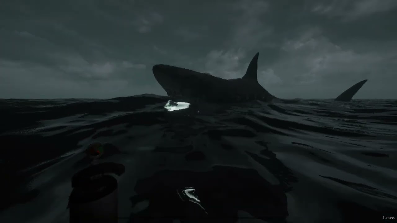 Sharks and Minnows - Megalodon eating eels