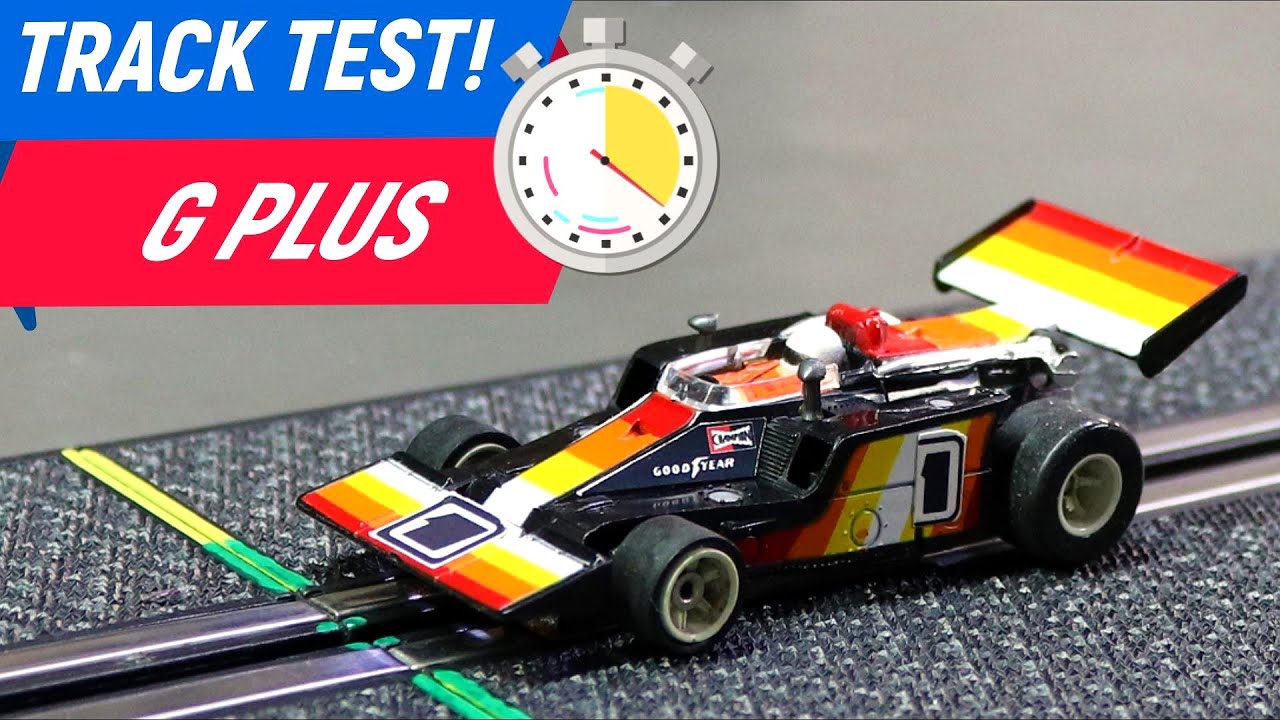 Aurora AFX G Plus HO Slot car F1 Indy Special TRACK TEST, is it FAST?