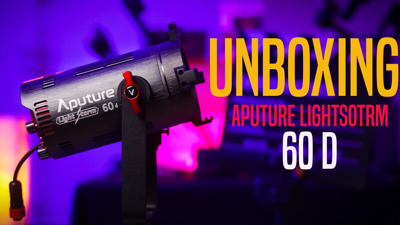 Unboxing Aputure 60D 🎁✔