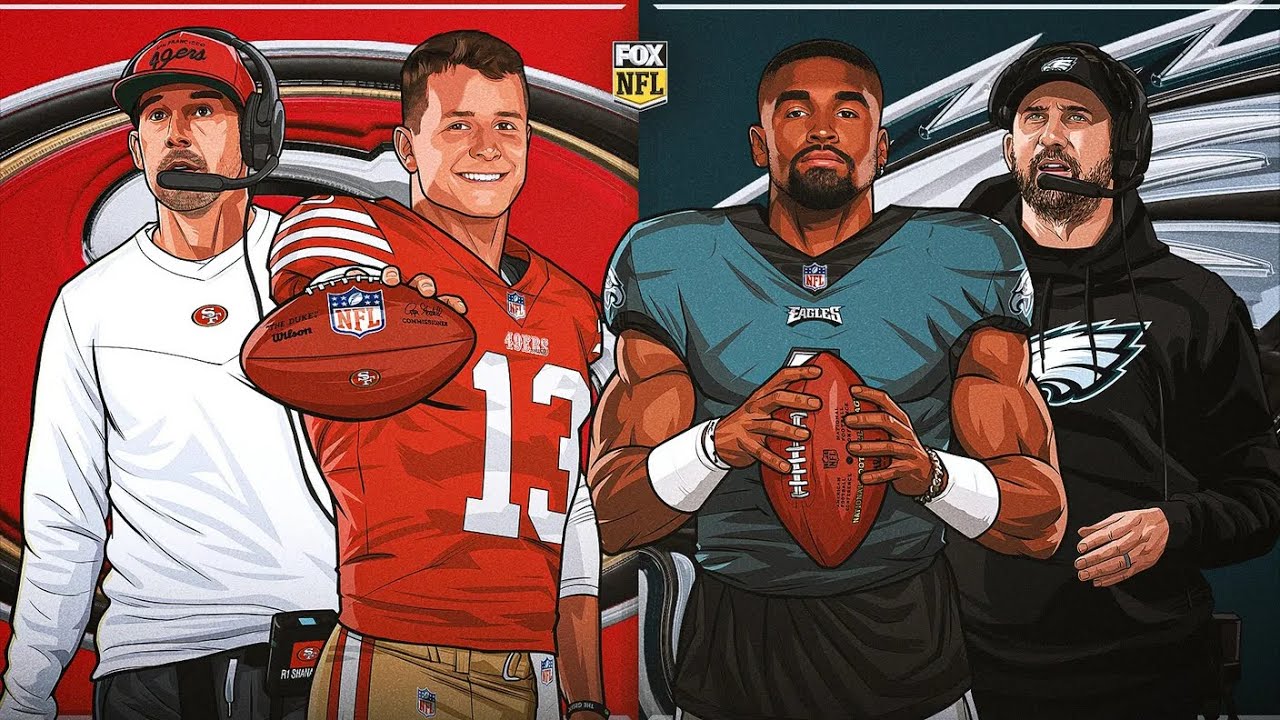 Eagles Vs 49ers game predictions! Shark says Eagles win by 14+