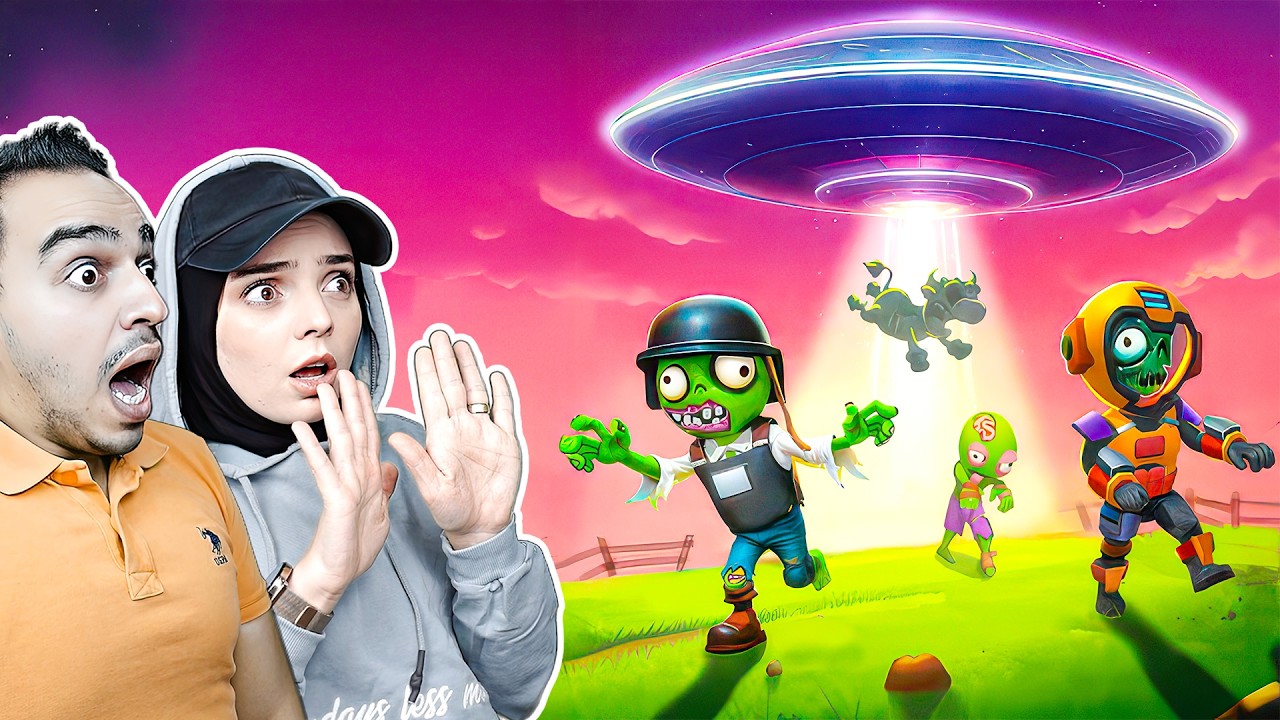 ZOMBİLER VS UZAYLILAR! DÜNYA YOK OLUYOR! 😱👽