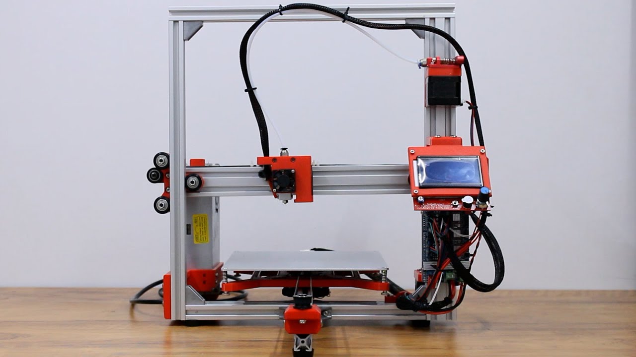 DIY 3D Printer - Part 2  - Mechanical Build (1/2)