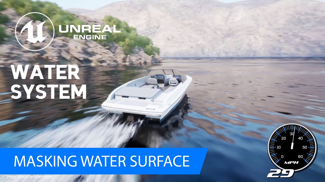 Unreal Engine 5 - Mask water out of boat/ship hull WORKING!