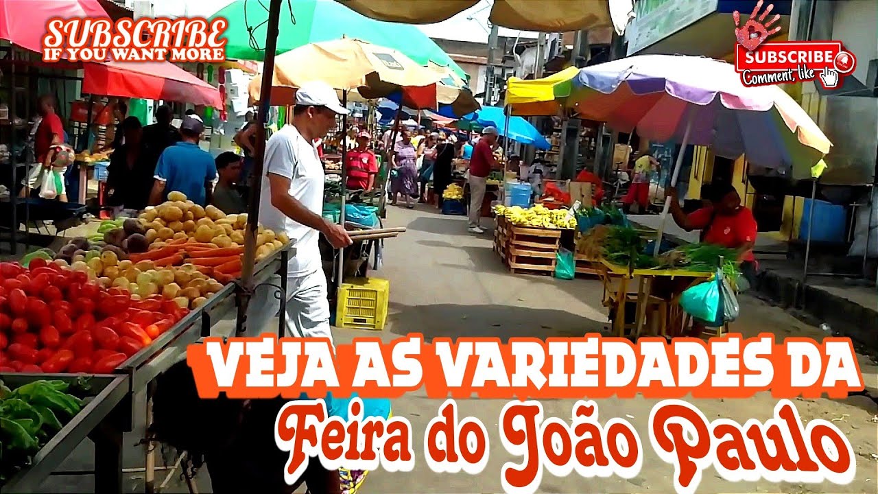 Mercado do João Paulo - São Luís.