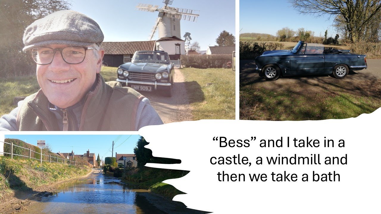 Fast roads in the MK2 Vitesse to find windmills, castles and fords.