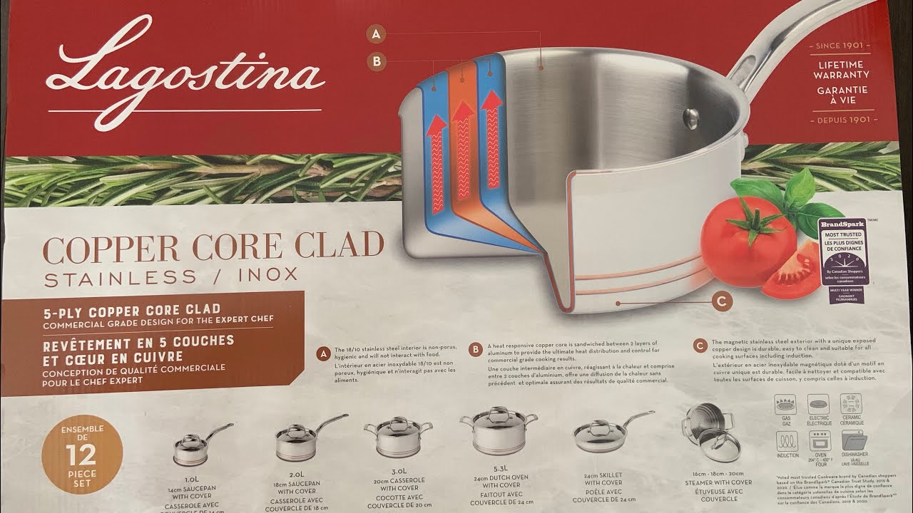 Lagostina Copper Core: Unboxing and SURPRISE