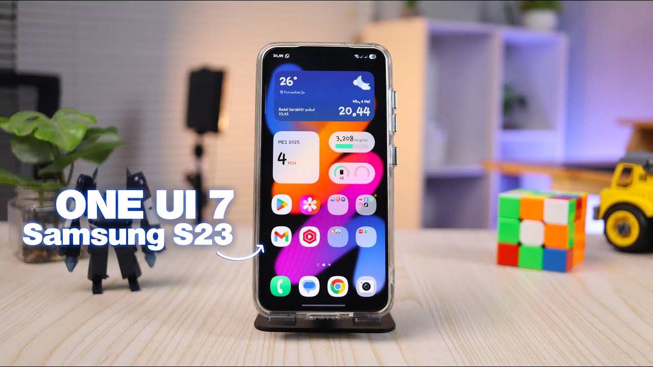 Fitur Baru One UI 7 di Samsung S23, Cakep Banget !! Tampilan Baru & Fitur AI baru