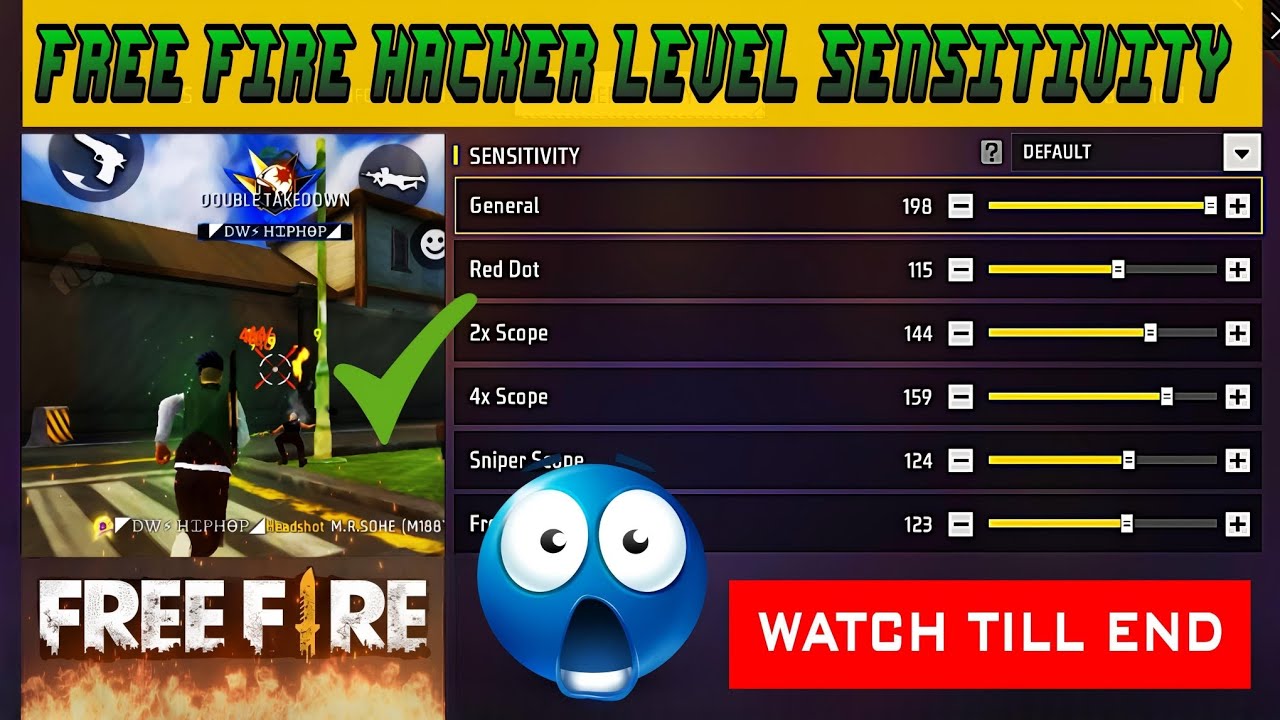 😳இந்த Sensitivity வைச்சா Hacker மாதிரி ஆடுவீங்க!🔥 | Free Fire Tamil Settings | DW WOLF FX