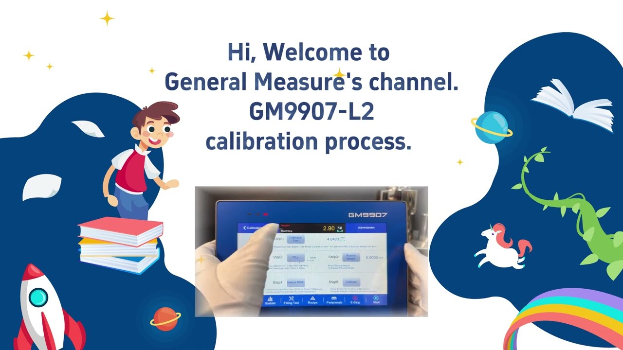 Packing Controller GM9907 Calibration