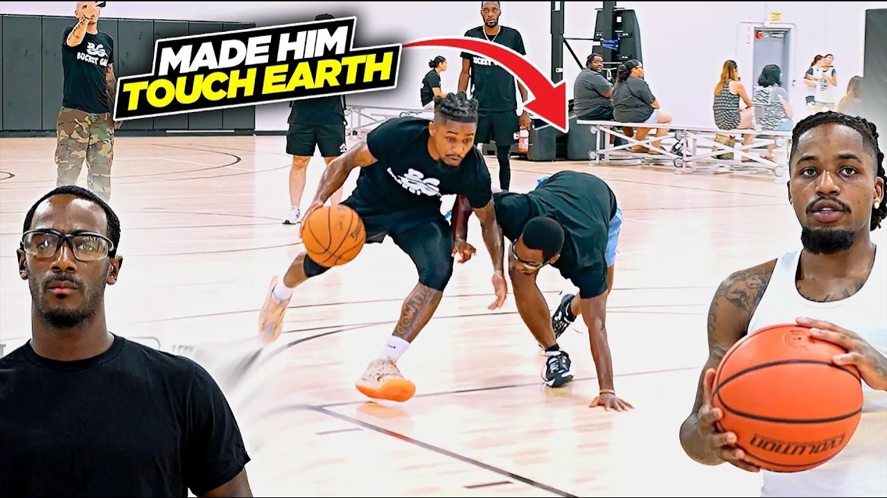 My FIRST 1v1 EVER For Ballislife... | Left Hand Dom vs JT 