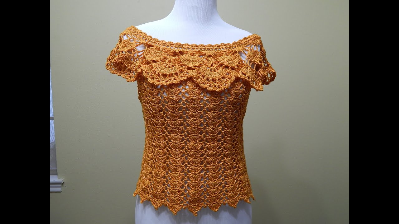 Blusa Crochet para Verano 1 de 2