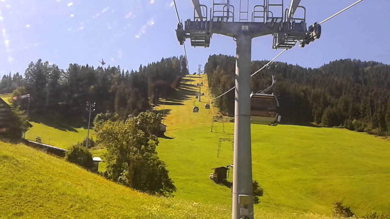 Fahrt mit der Reitherkogelbahn