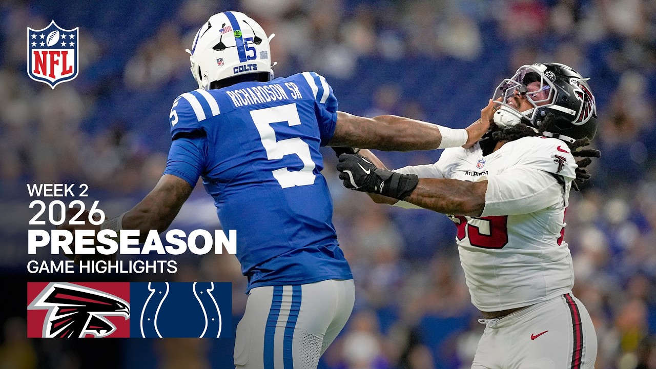 Atlanta Falcons vs. Indianapolis Colts | 2026 Preseason Week 2