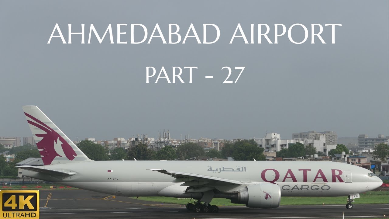 AHMEDABAD INTERNATIONAL AIRPORT | Plane Take-offs  MEGA Compilation [4K] |#planespotting #ahmedabad