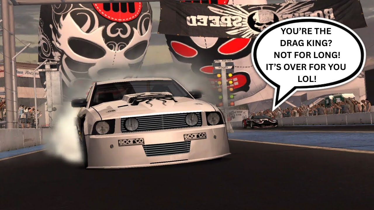 NIKKI from NFS Carbon vs the DRAG KING from NFS ProStreet!